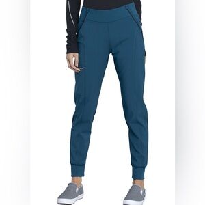 EUC - Cherokee Infinity Mid-Rise Joggers- Caribbean Blue
